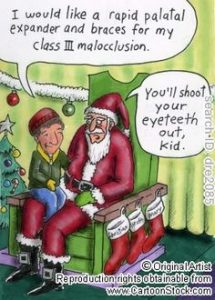 holiday dental funnies, Rudolph, hermey the dentist