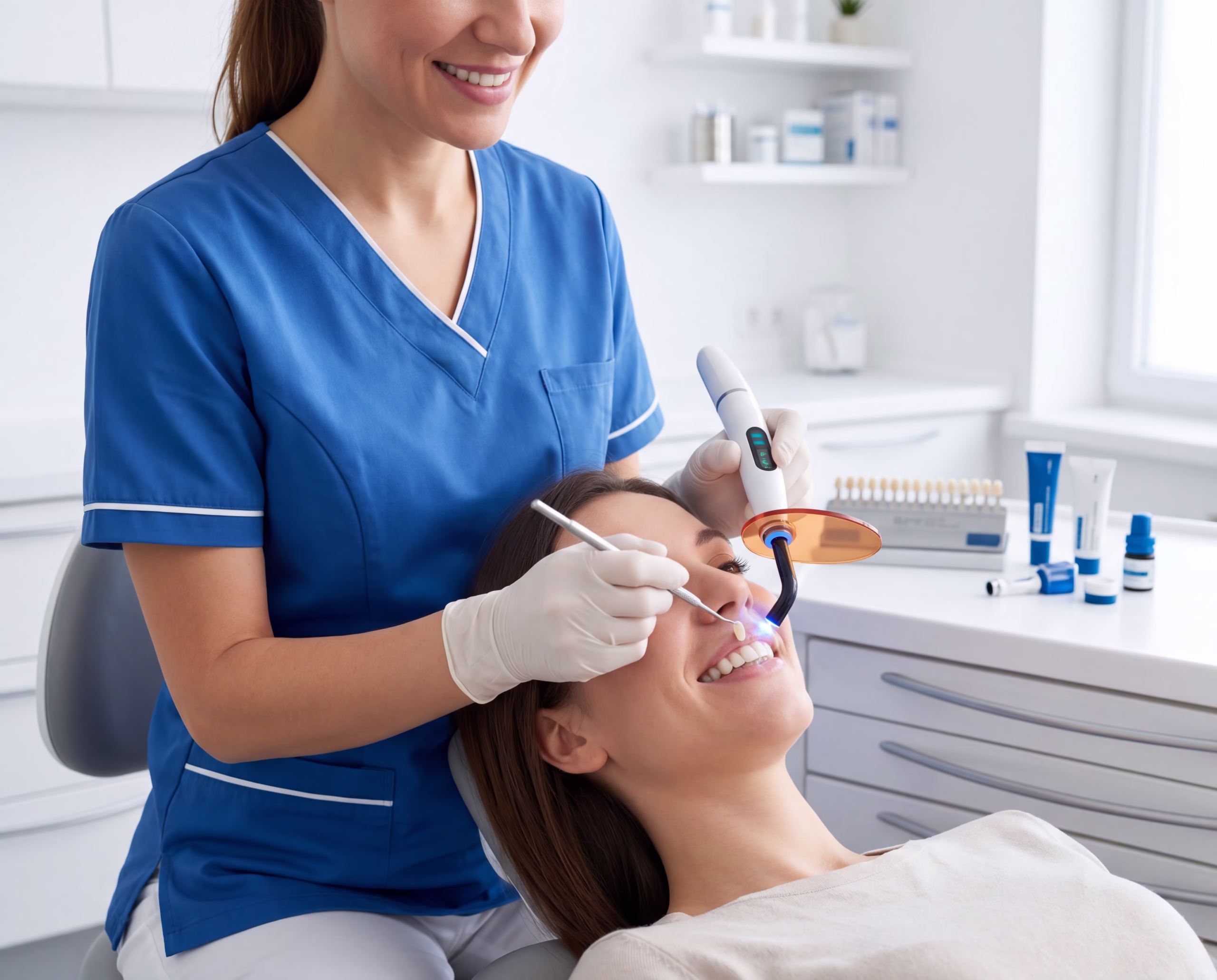 What is Dental Bonding Made of?